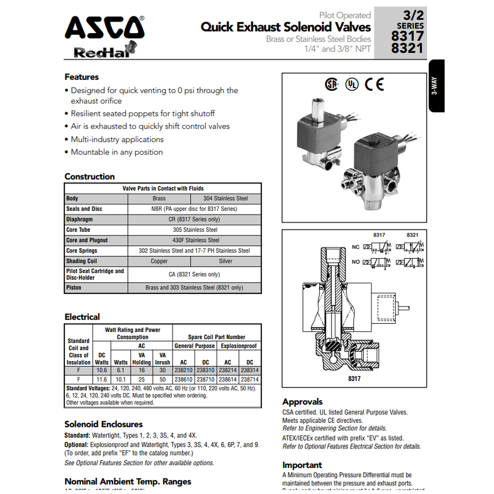 ASCO 3-2 S 317 - KC TPS